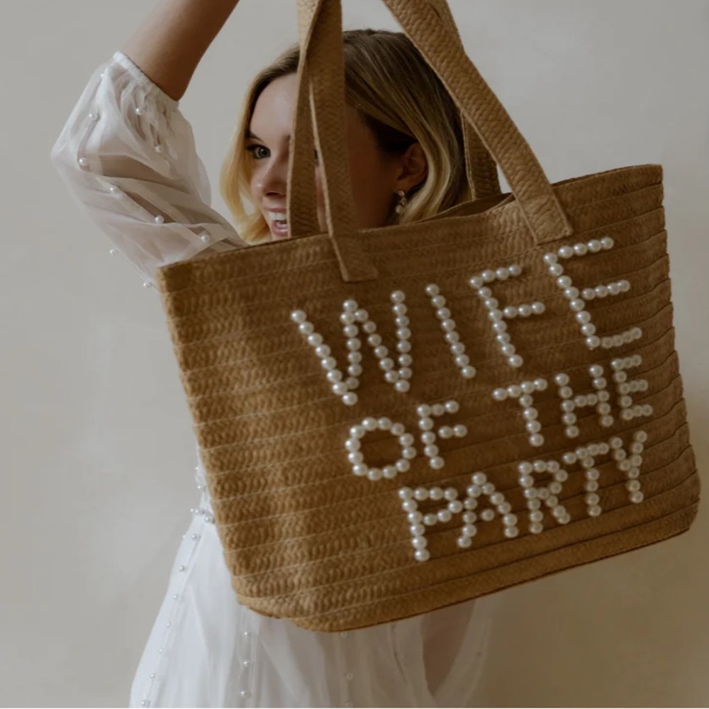 Untamed Petals Wife of the Party Tote